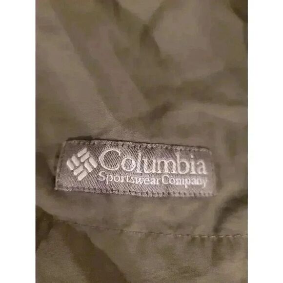 Columbia Men's Olive Green Nylon Swim Board Shorts EUC sz M - Picture 4 of 5